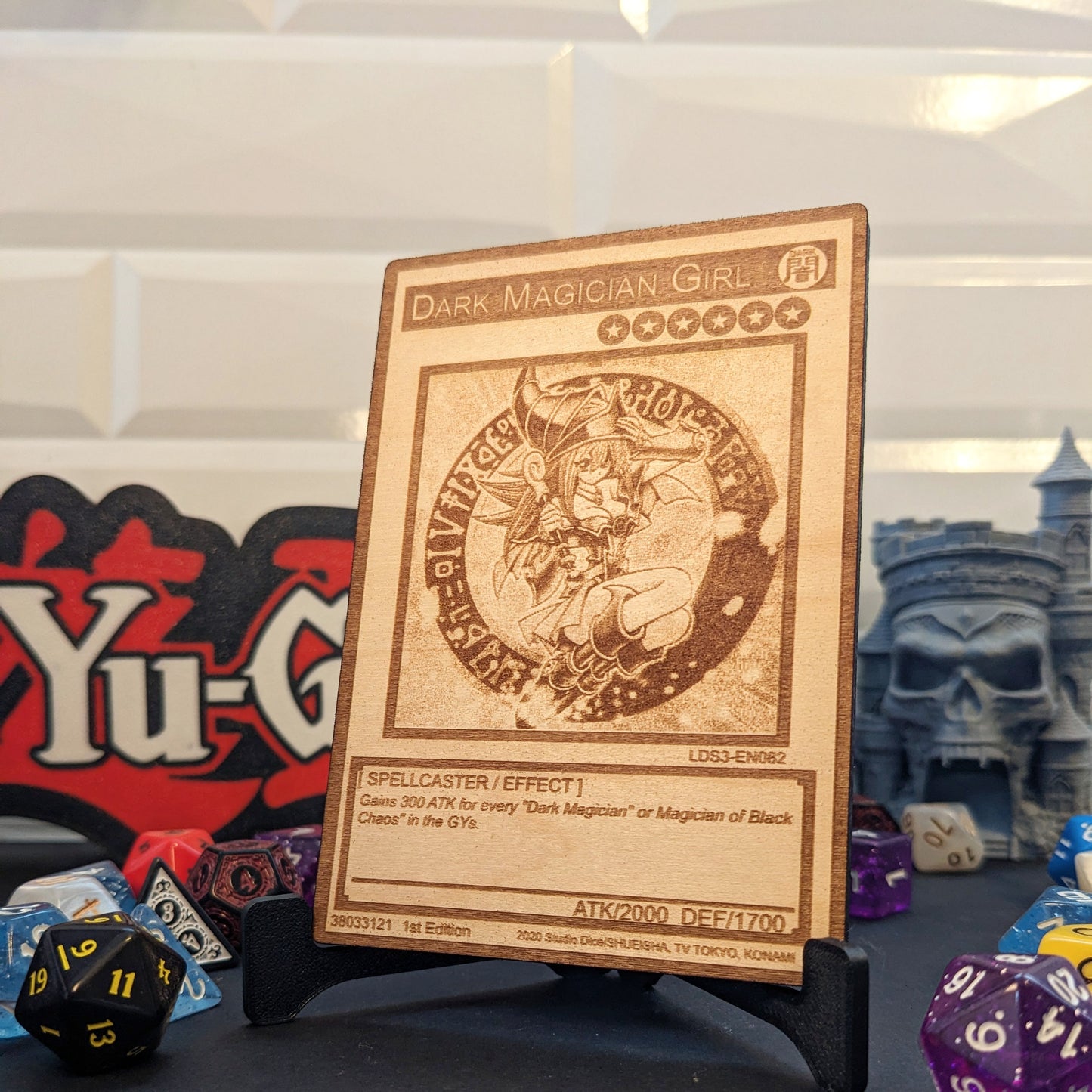 Dark Magician Girl (Front Engrave Only)