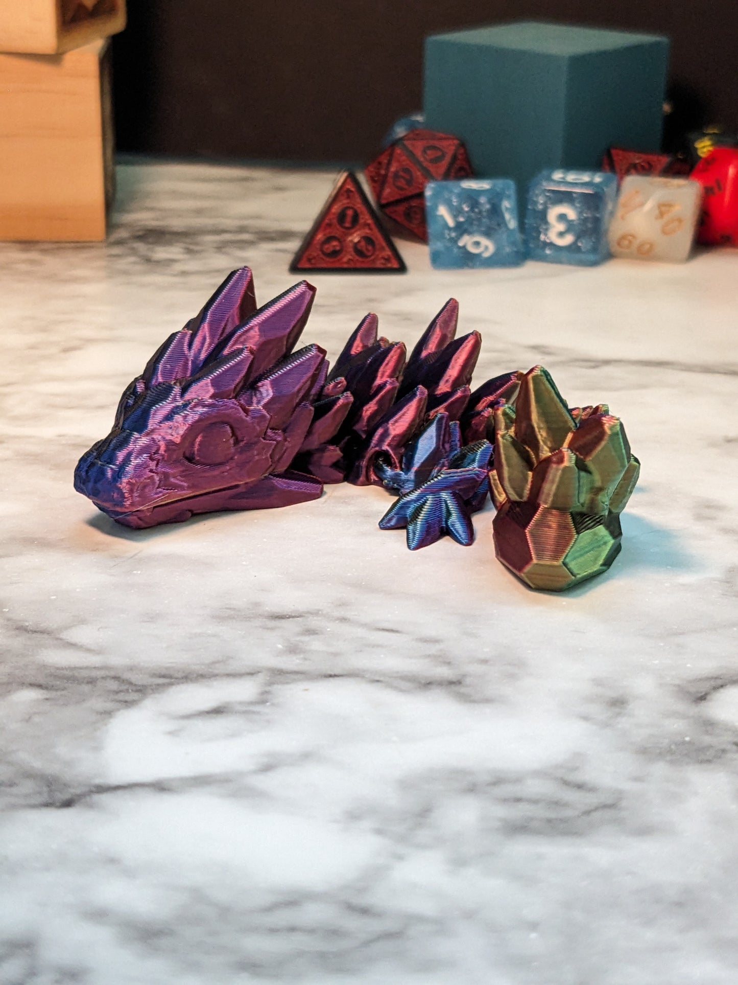 Gemstone Articulated Dragon (small)