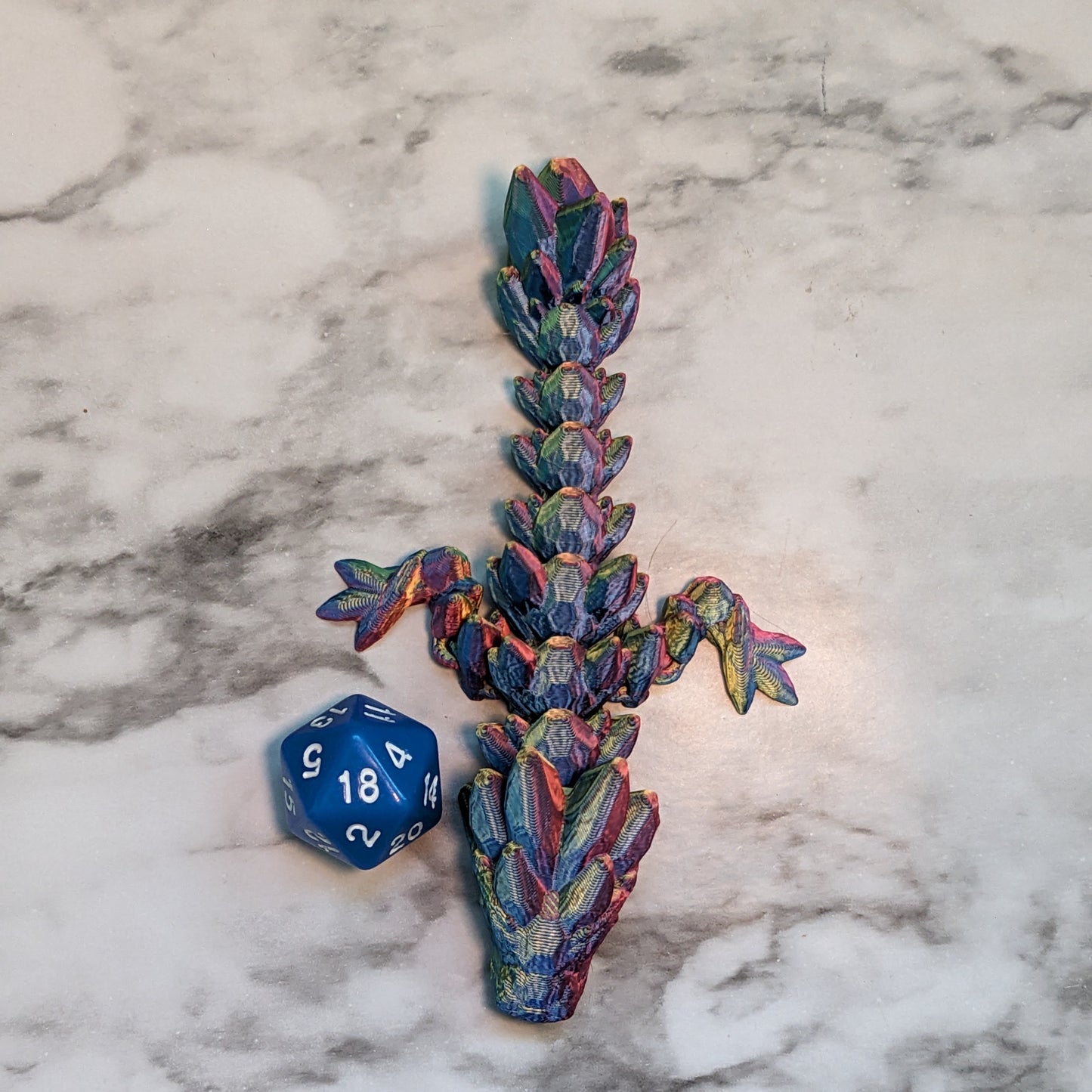 Gemstone Articulated Dragon (small)